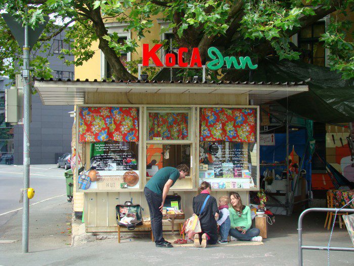 KoCA-Inn: a 2 week occupation of the Kiosk of Contemporary Art in Weimar