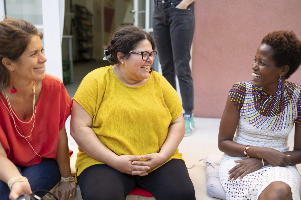 Daniela Brasil. Nayari Castillo and Peninah Lesorogol